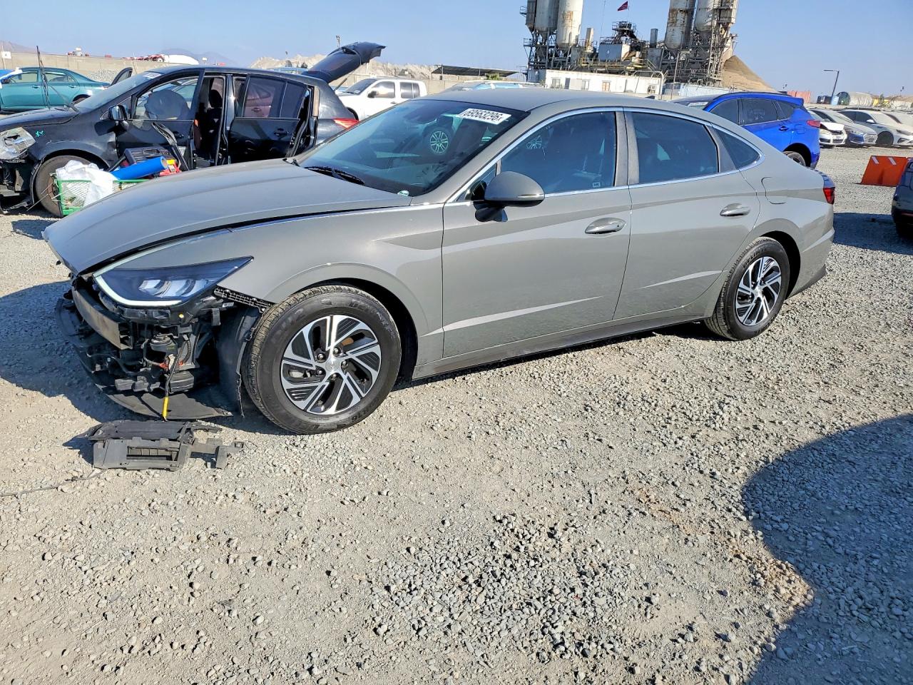 2021 HYUNDAI SONATA BLUE | KMHL24JJ3MA017991 | UPCARS