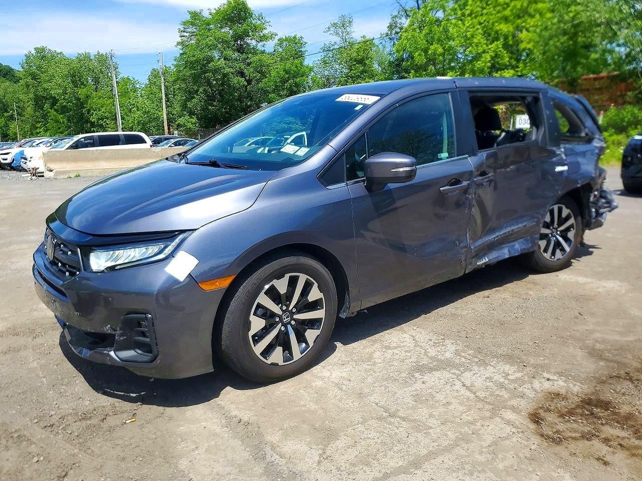 2025 HONDA ODYSSEY EXL | 5FNRL6H66SB074067 | UPCARS