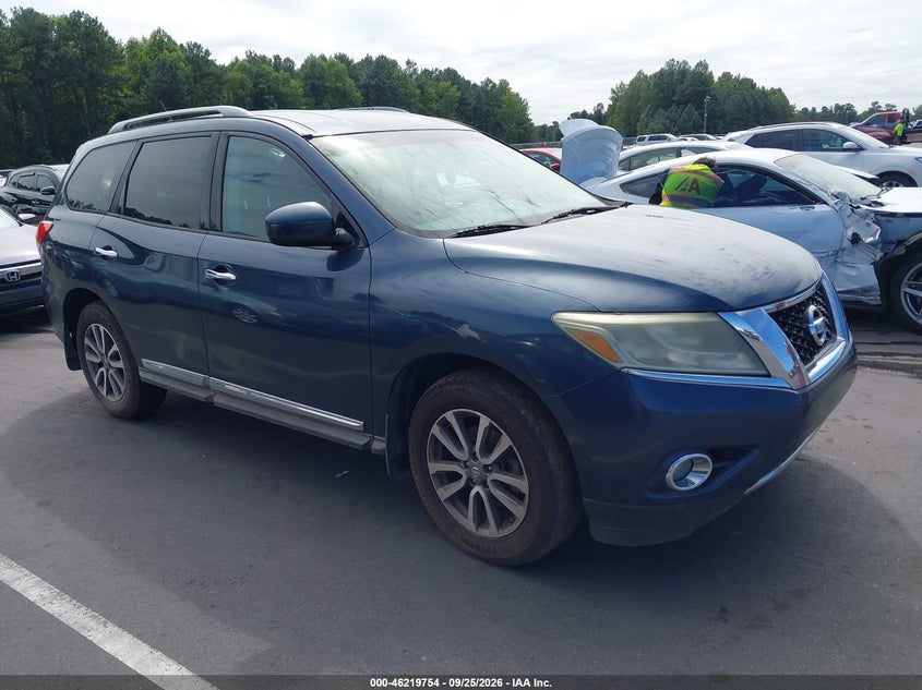 2013 NISSAN PATHFINDER SL | 5N1AR2MN8DC686221 | UPCARS