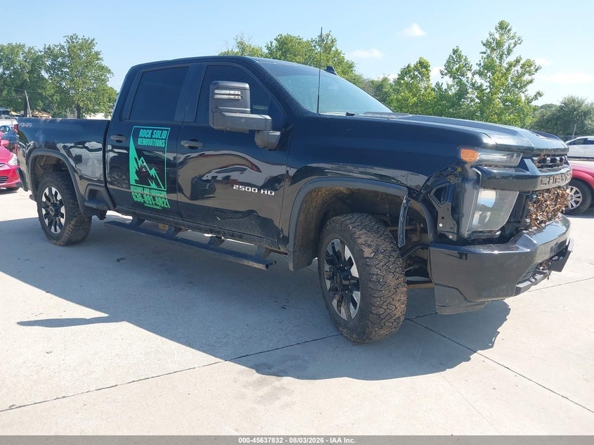 2020 CHEVROLET SILVERADO 2500HD 4WD  STANDARD BED CUSTOM | 1GC4YME73LF120450 | UPCARS