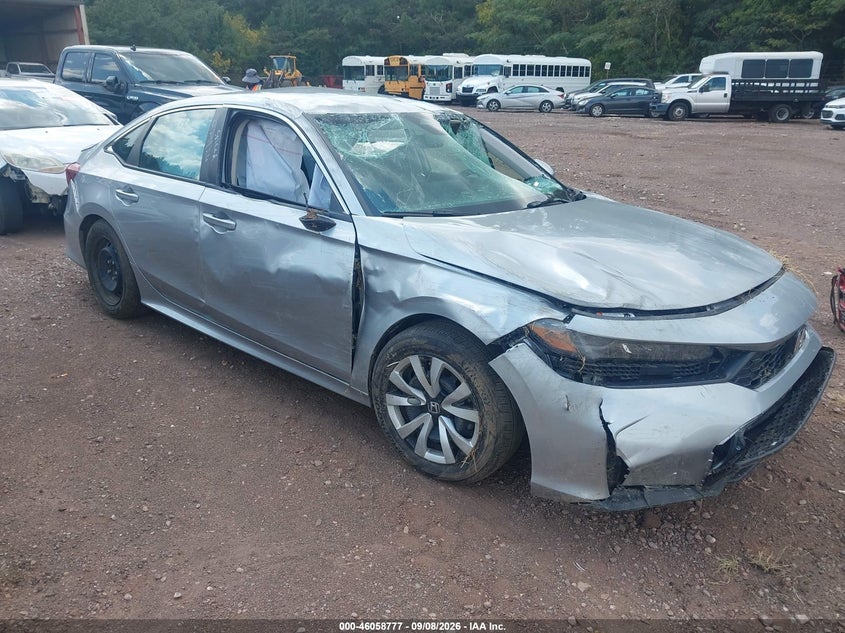 2025 HONDA CIVIC LX | 2HGFE2F29SH602329 | UPCARS