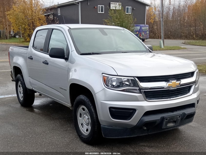 2019 CHEVROLET COLORADO WT | 1GCGTBENXK1101159 | UPCARS