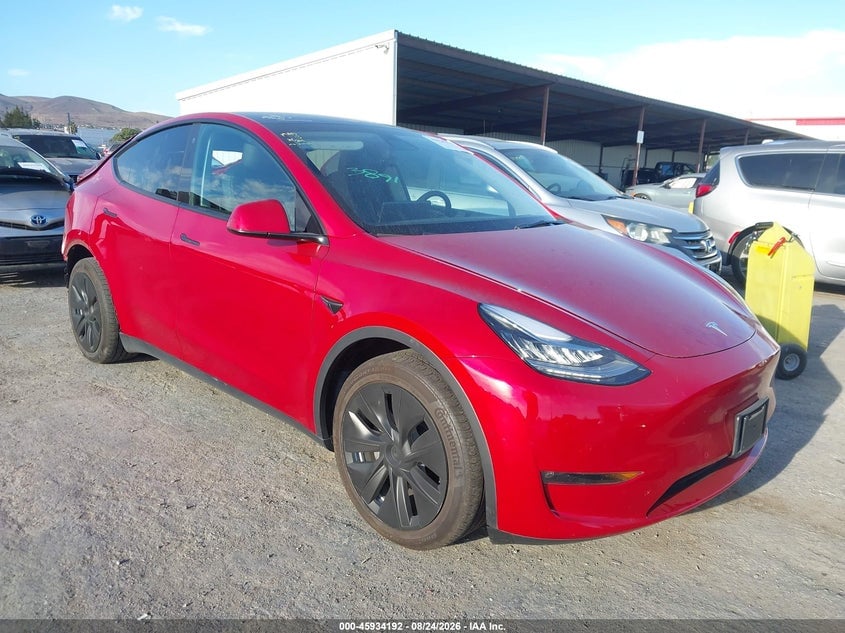 2021 TESLA MODEL Y LONG RANGE DUAL MOTOR ALL-WHEEL DRIVE | 5YJYGDEE0MF244796 | UPCARS