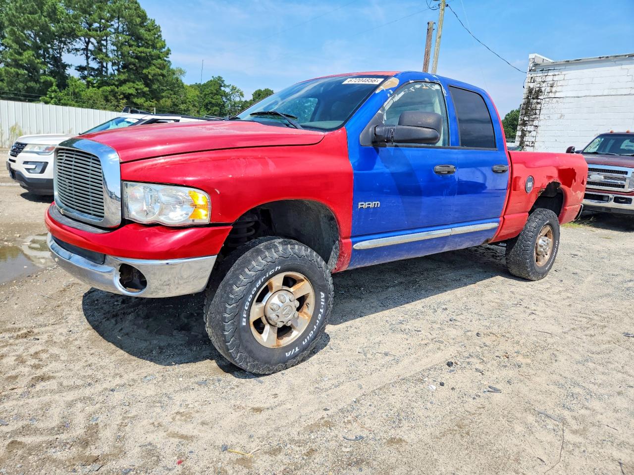 2004 DODGE RAM 2500 ST | 3D7KU28DX4G191532 | UPCARS