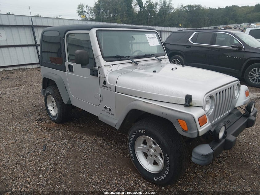 2004 JEEP WRANGLER SPORT | 1J4FA49SX4P764271 | UPCARS