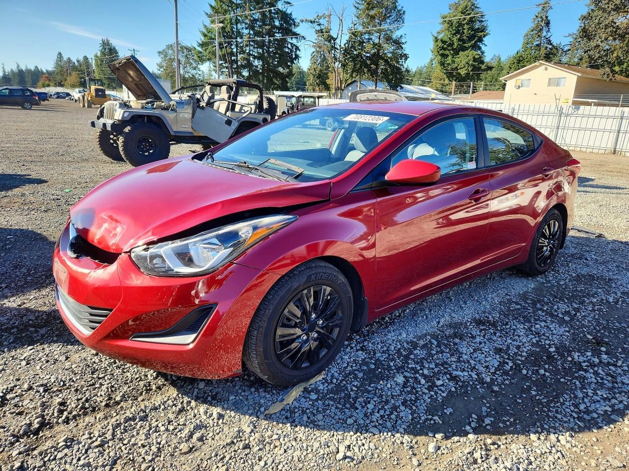 2016 HYUNDAI ELANTRA SE | 5NPDH4AE5GH759087 | UPCARS