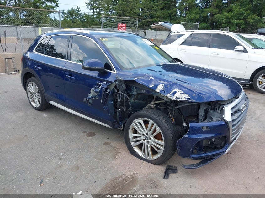 2018 AUDI Q5 2.0T PREMIUM/2.0T TECH PREMIUM | WA1BNAFY4J2004906 | UPCARS
