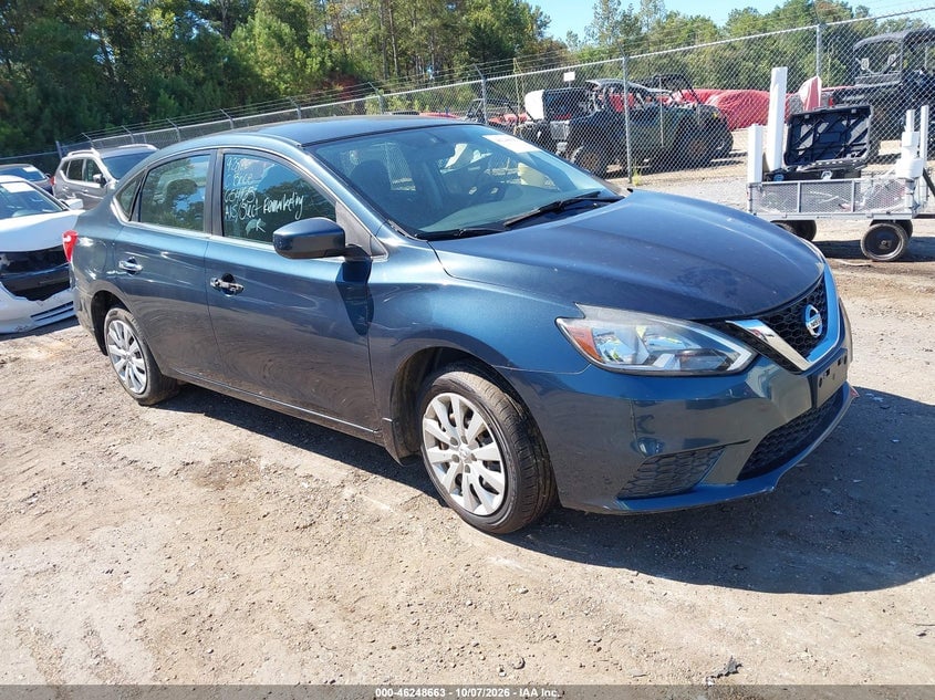 2017 NISSAN SENTRA SV | 3N1AB7AP6HL654165 | UPCARS