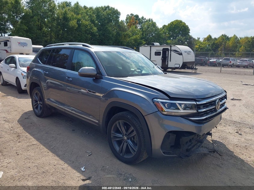 2022 VOLKSWAGEN ATLAS 3.6L V6 SEL R-LINE | 1V2AR2CA7NC506617 | UPCARS