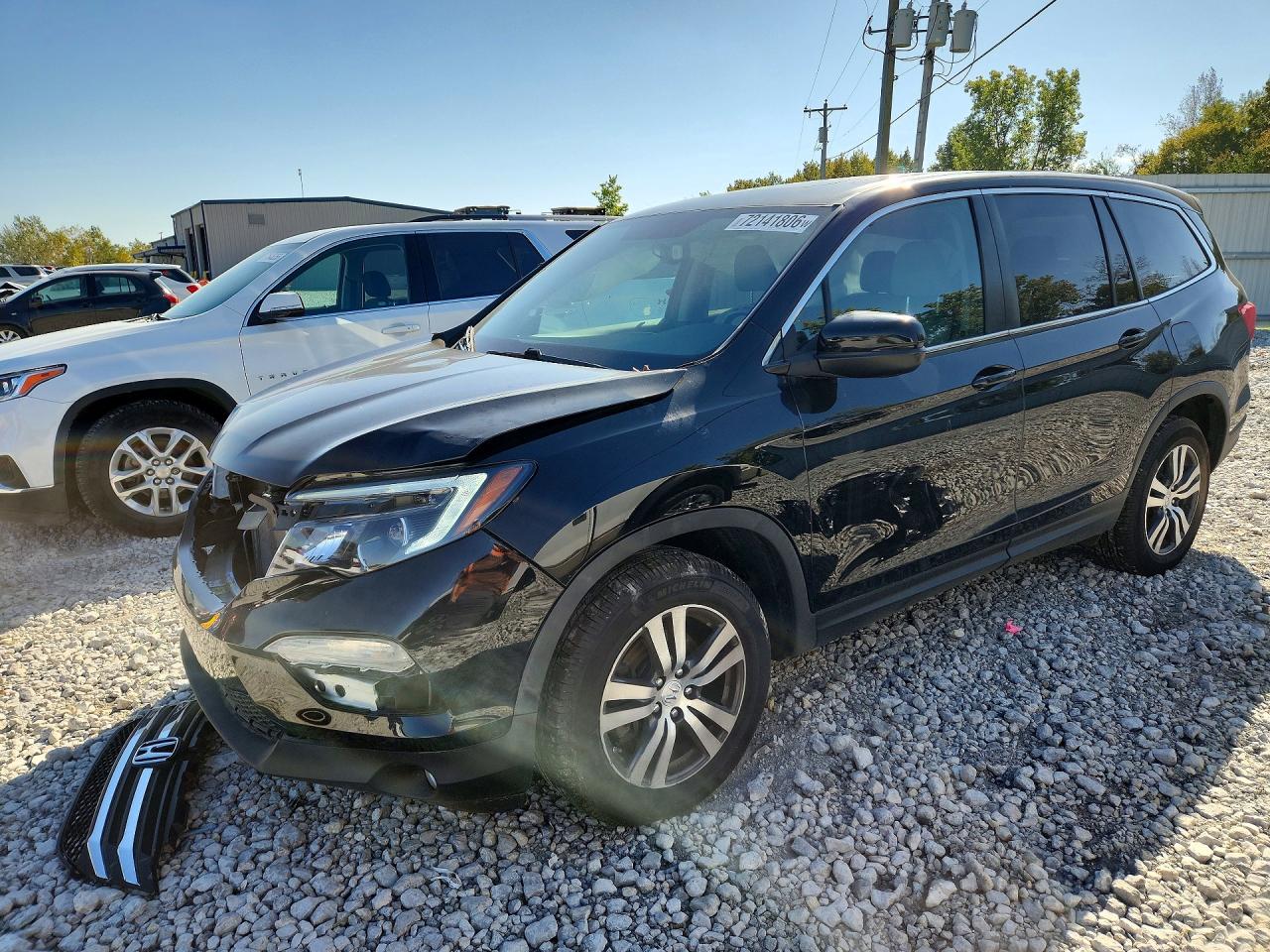 2017 HONDA PILOT EXL | 5FNYF6H56HB066781 | UPCARS