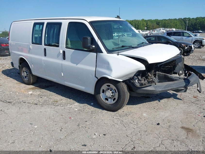 2018 CHEVROLET EXPRESS 2500 WORK VAN | 1GCWGAFG5J1198196 | UPCARS