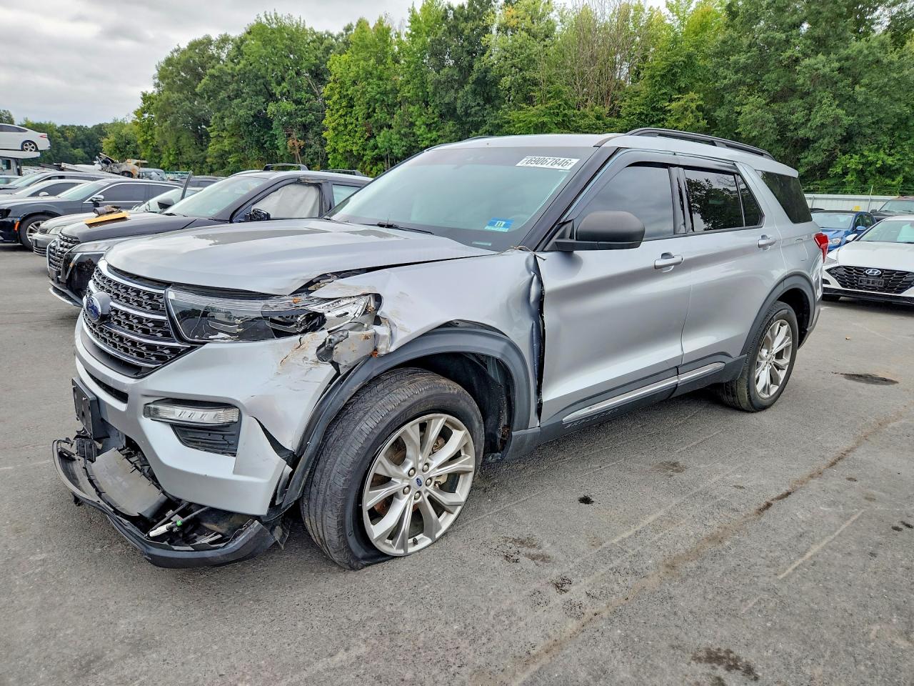 2021 FORD EXPLORER XLT | 1FMSK8DH6MGA10445 | UPCARS