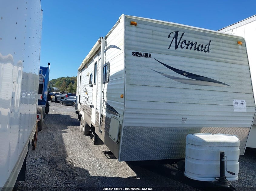 2009 NOMAD SKYLINE 311 TRAVEL TRAILER | 1SE200R289F000425 | UPCARS