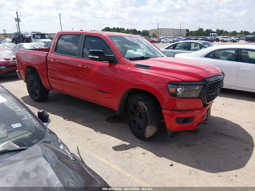 2022 RAM 1500 LONE STAR  4X2 5'7 BOX | 1C6RREFG6NN472395 | UPCARS