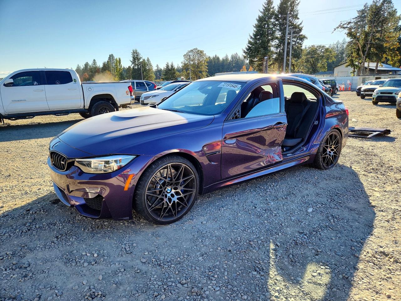 2018 BMW M3 | WBS8M9C50J5L00492 | UPCARS