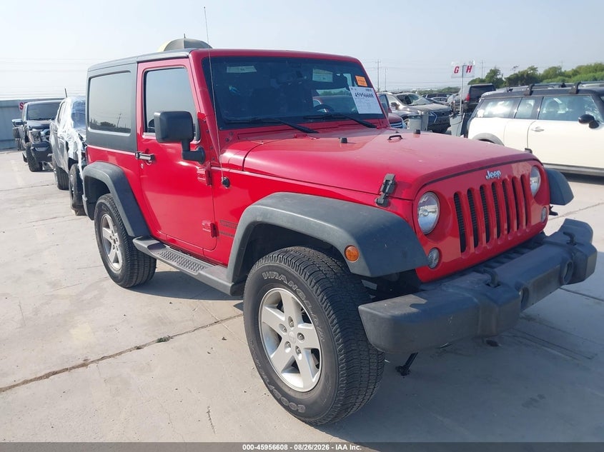 2015 JEEP WRANGLER SPORT | 1C4AJWAG7FL676081 | UPCARS