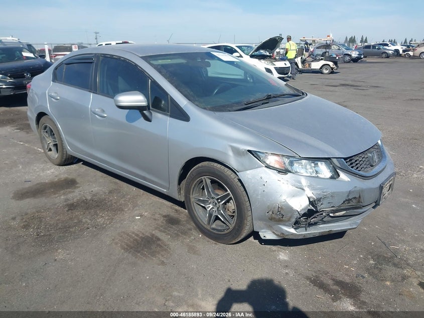2014 HONDA CIVIC LX | 19XFB2F57EE237733 | UPCARS
