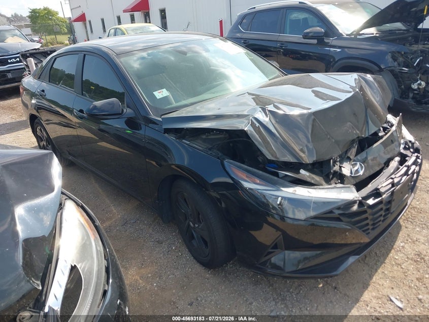 2022 HYUNDAI ELANTRA SEL | KMHLM4AG0NU278350 | UPCARS