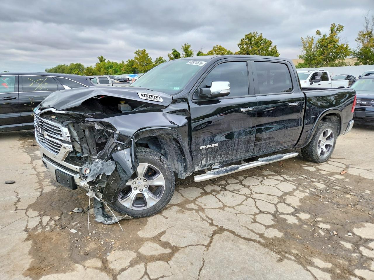 2019 RAM 1500 LARAMIE | 1C6SRFJT0KN807383 | UPCARS