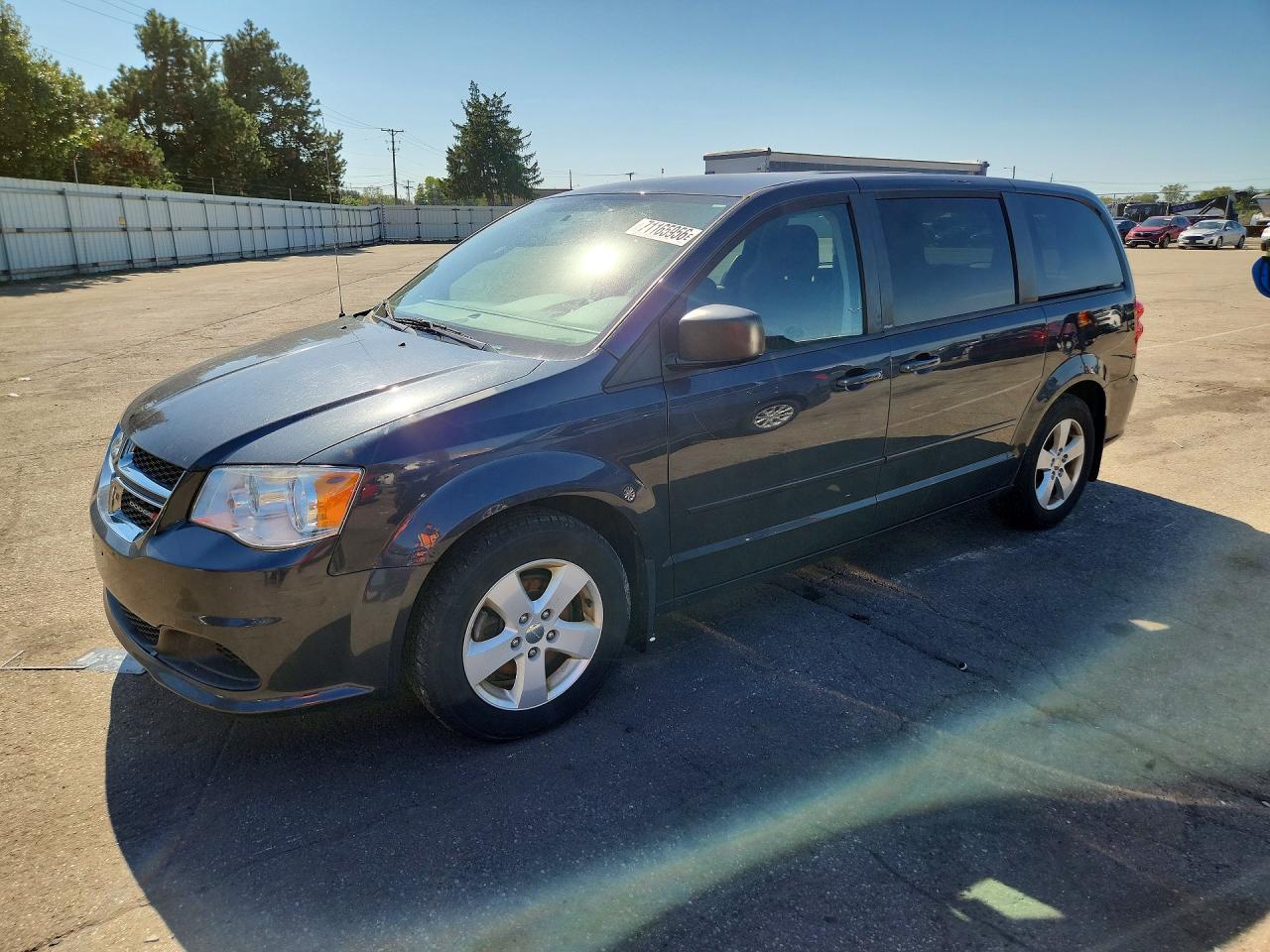 2013 DODGE CARAVAN SE | 2C4RDGBG1DR601511 | UPCARS