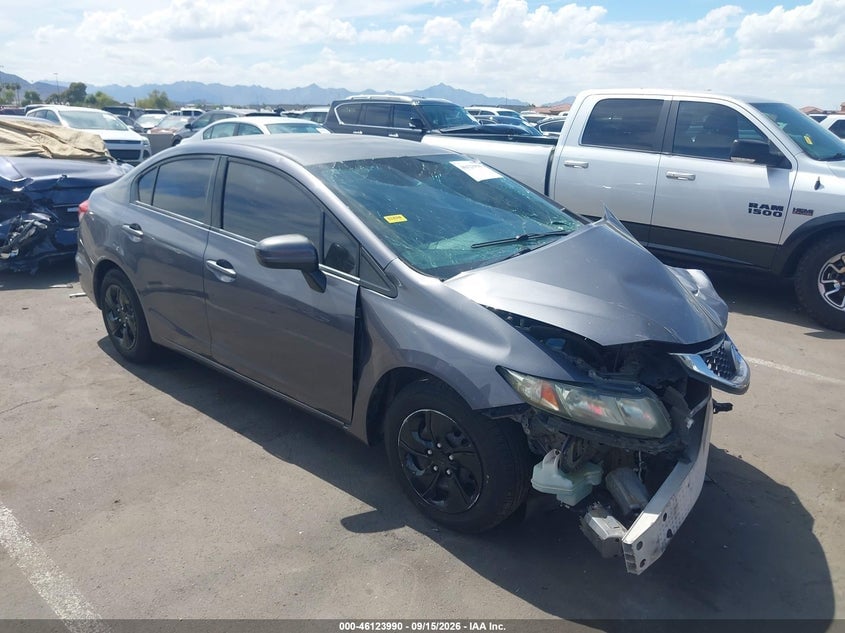 2014 HONDA CIVIC LX | 19XFB2F54EE218539 | UPCARS