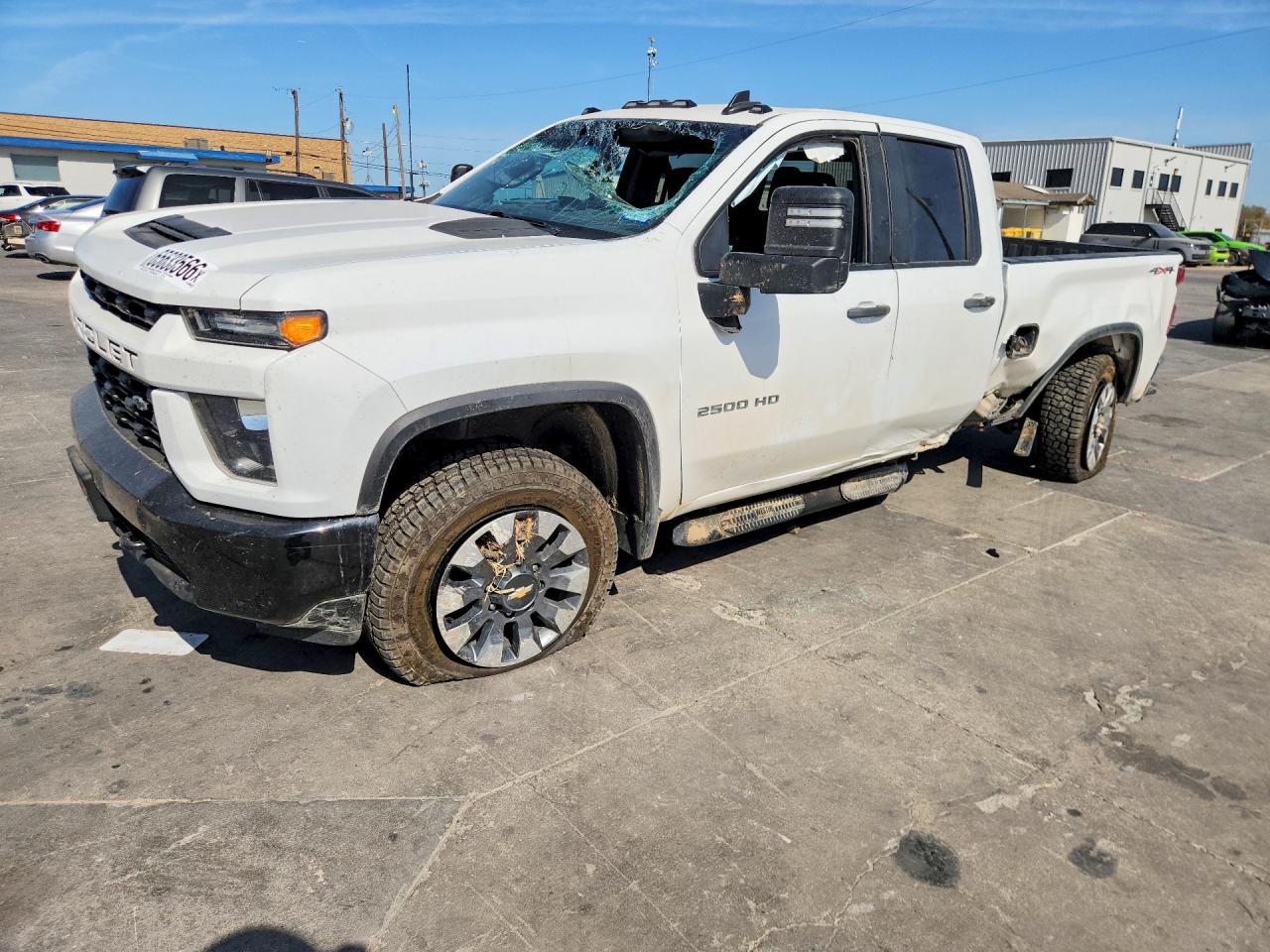 2022 CHEVROLET SILVERADO K2500 CUSTOM | 1GC5YME78NF111458 | UPCARS