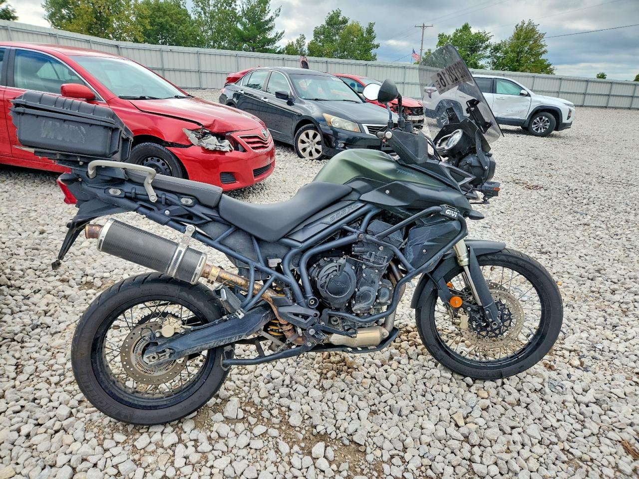 2013 TRIUMPH MOTORCYCLE TIGER 800XC ABS | SMTE06BF9DT597181 | UPCARS