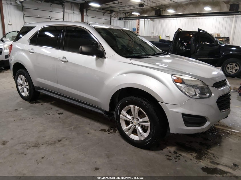 2016 CHEVROLET EQUINOX LS | 2GNALBEK1G1128271 | UPCARS