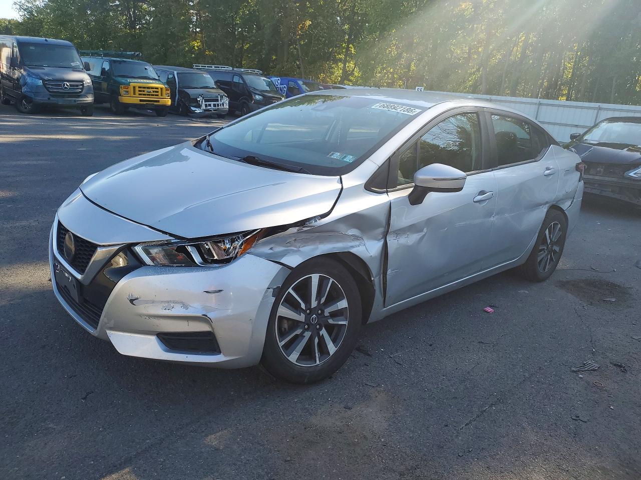 2021 NISSAN VERSA SV | 3N1CN8EV5ML894140 | UPCARS