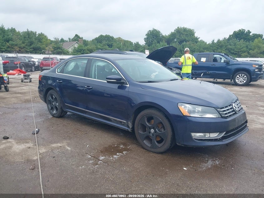 2014 VOLKSWAGEN PASSAT 1.8T SEL PREMIUM | 1VWCS7A37EC038093 | UPCARS