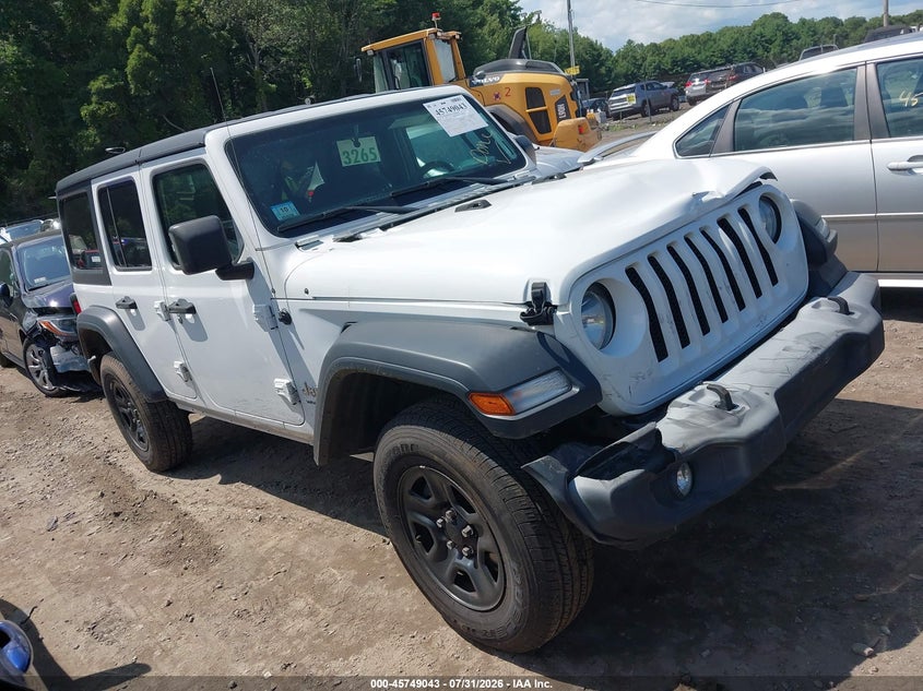 2018 JEEP WRANGLER UNLIMITED SPORT 4X4 | 1C4HJXDN8JW261647 | UPCARS