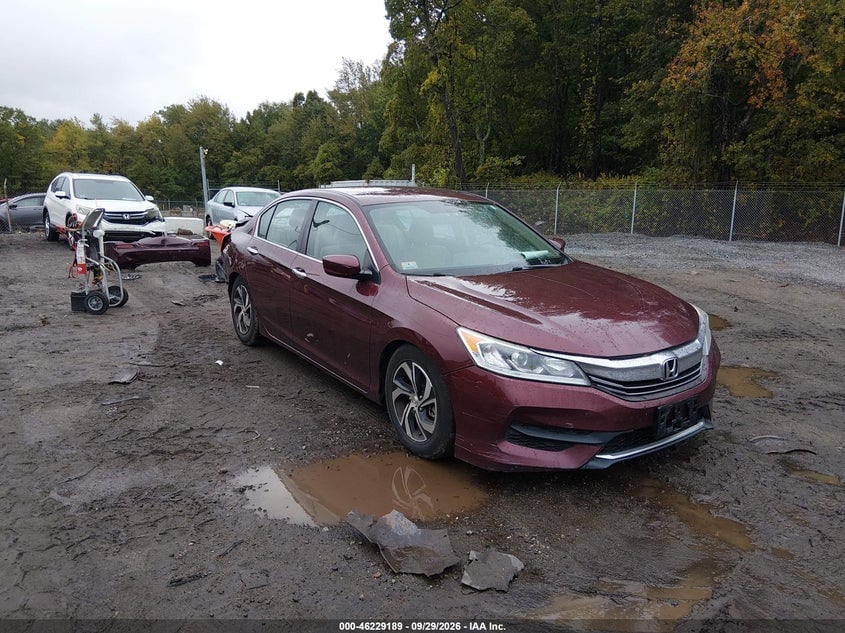 2016 HONDA ACCORD LX | 1HGCR2F35GA104036 | UPCARS
