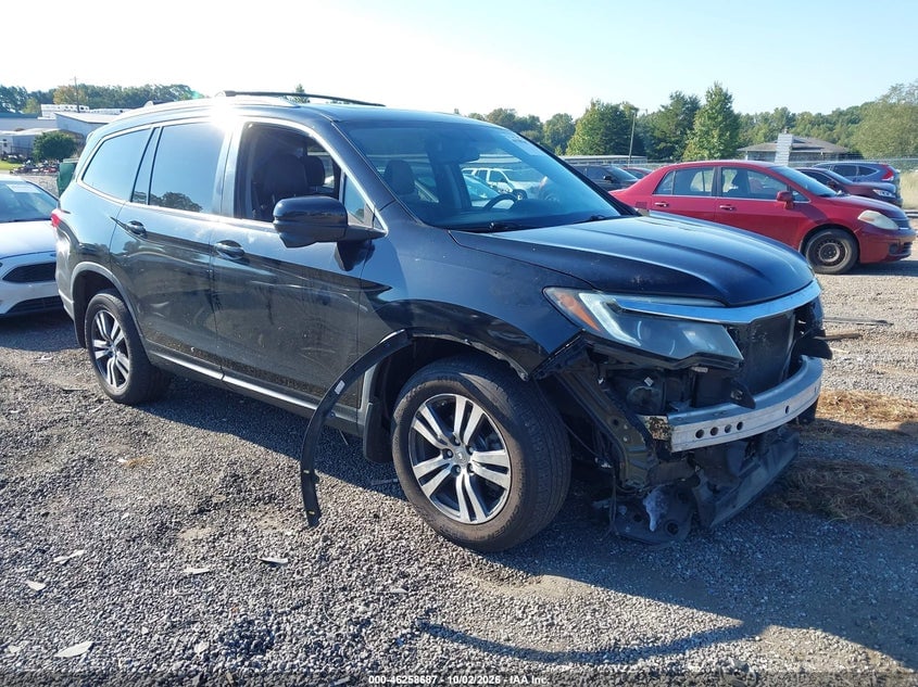 2018 HONDA PILOT EX-L | 5FNYF6H59JB018357 | UPCARS