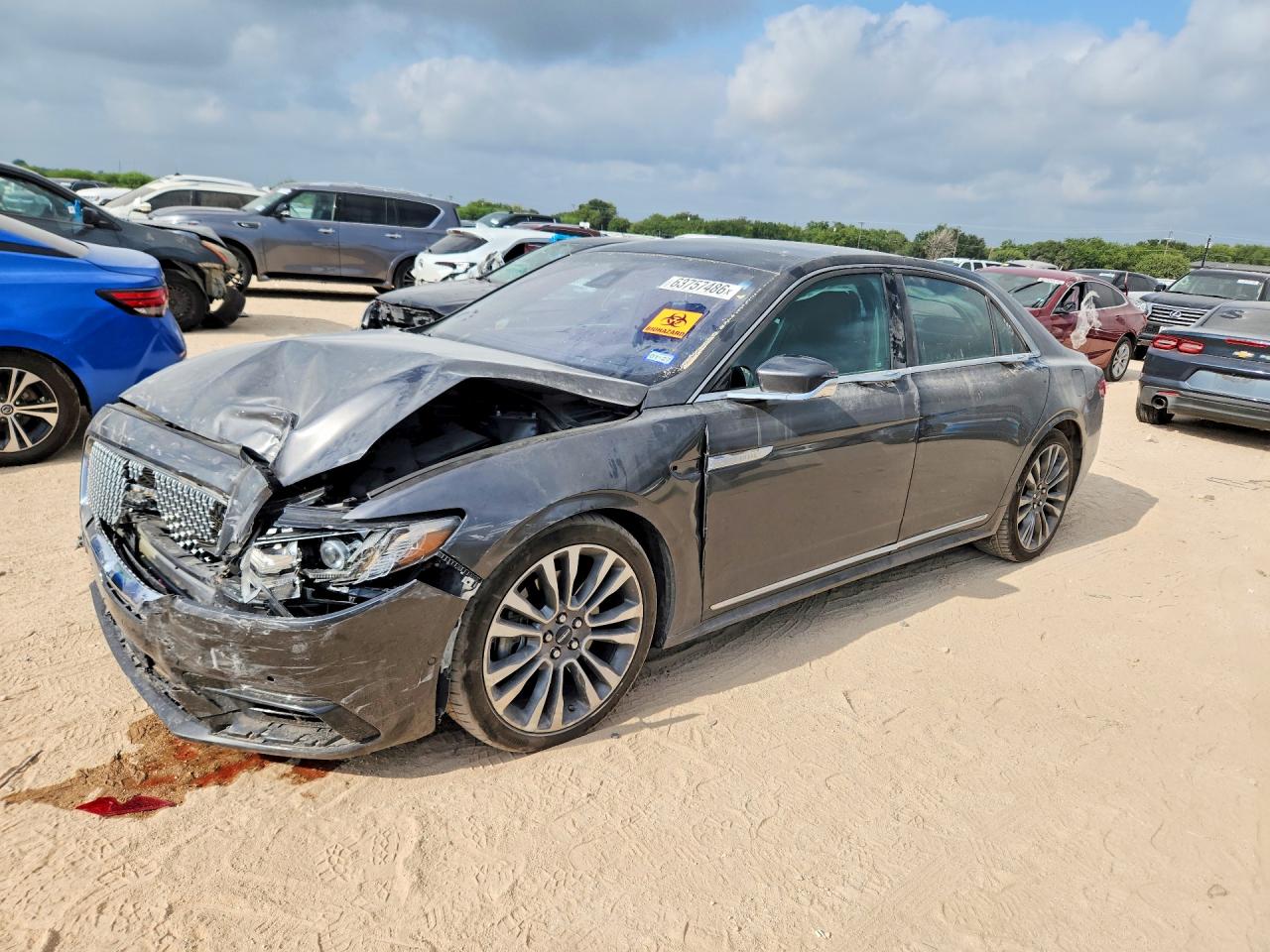 2017 LINCOLN CONTINENTL RESERVE | 1LN6L9NC7H5607564 | UPCARS