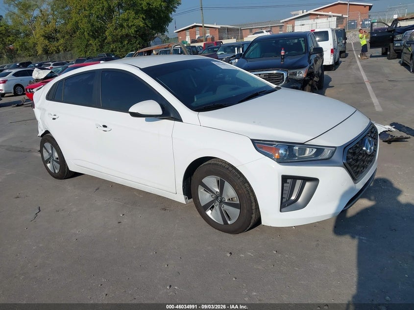 2022 HYUNDAI IONIQ HYBRID BLUE | KMHC65LC2NU285097 | UPCARS