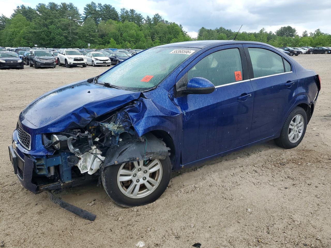 2014 CHEVROLET SONIC LT | 1G1JC5SHXE4220301 | UPCARS