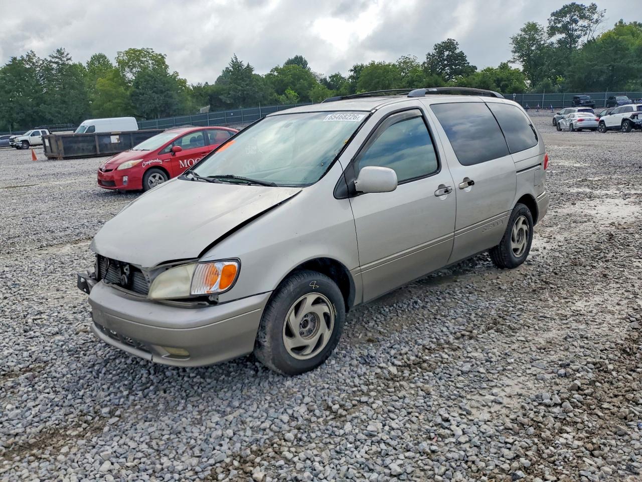2001 TOYOTA SIENNA XLE | 4T3ZF13C71U323623 | UPCARS