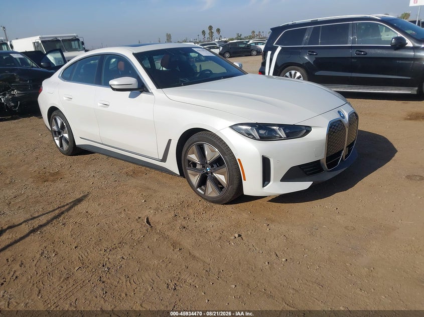 2025 BMW I4 GRAN COUP EDRIVE40 | WBY23HD06SFT92909 | UPCARS
