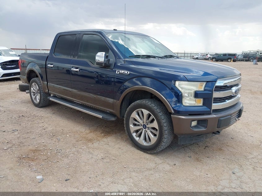 2017 FORD F-150 LARIAT | 1FTEW1EF3HKC04864 | UPCARS