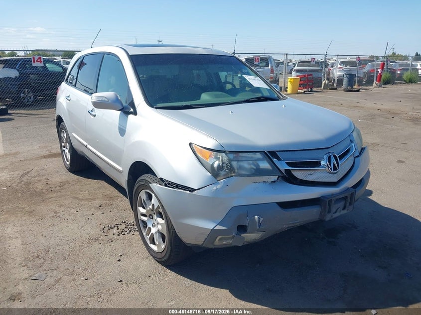 2009 ACURA MDX TECHNOLOGY PACKAGE | 2HNYD28639H521325 | UPCARS