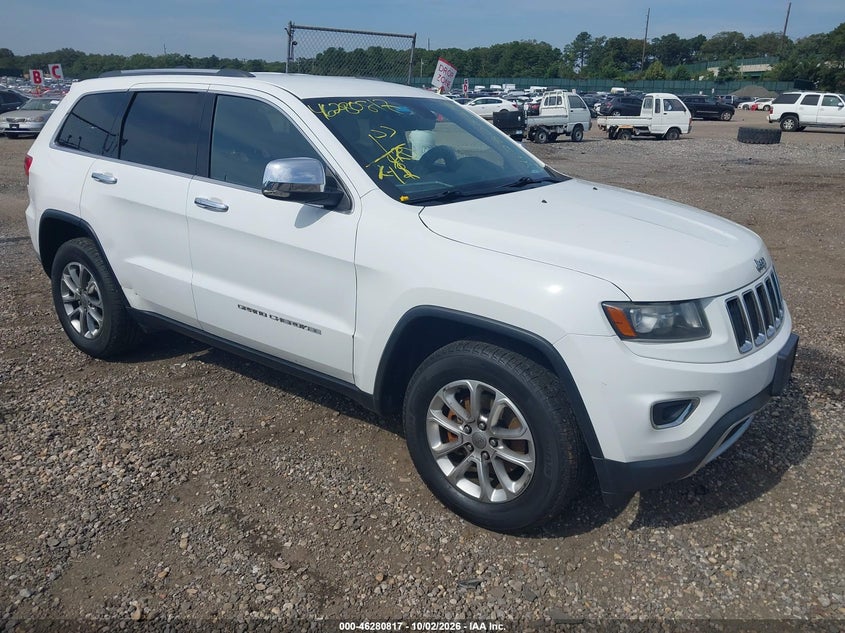 2016 JEEP GRAND CHEROKEE LIMITED | 1C4RJFBG7GC304095 | UPCARS