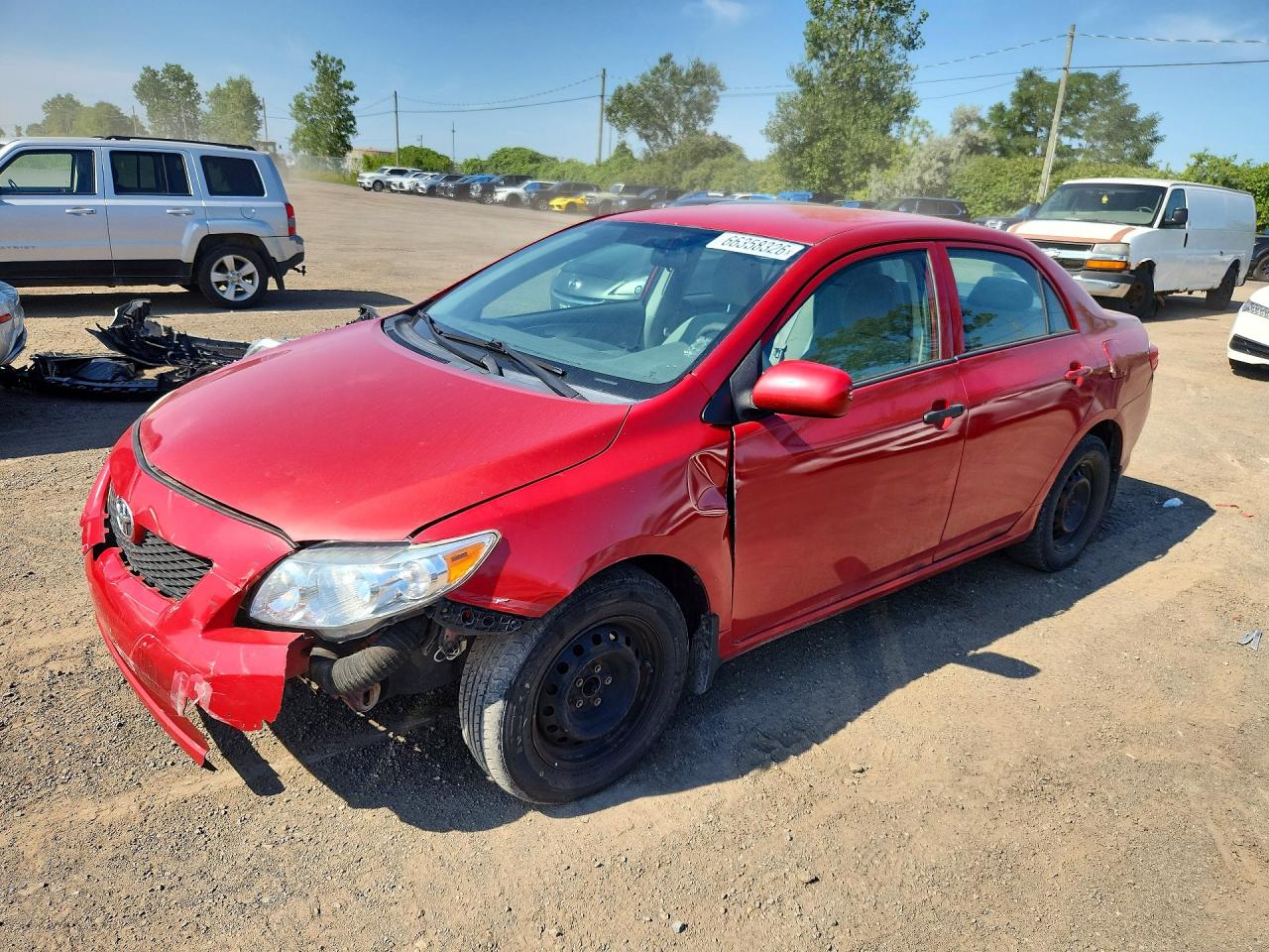 2010 TOYOTA COROLLA BASE | 2T1BU4EE3AC275023 | UPCARS