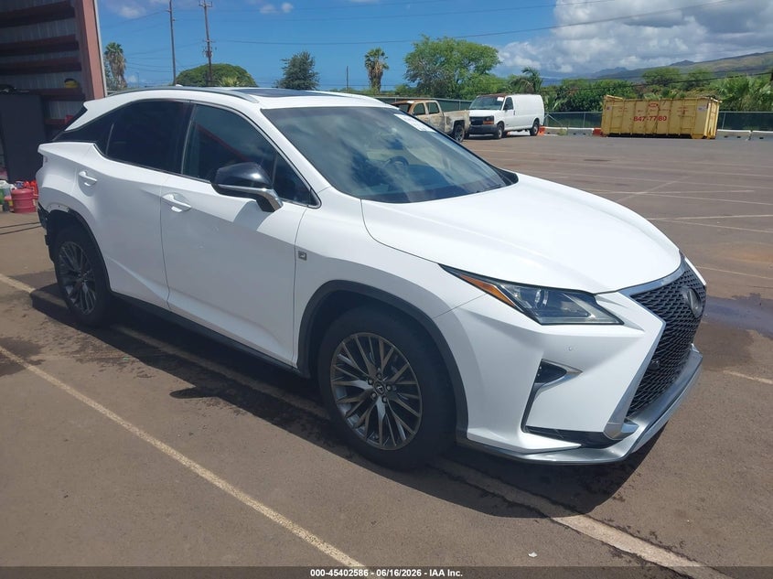 2018 LEXUS RX 350 F SPORT | 2T2ZZMCA6JC104956 | UPCARS