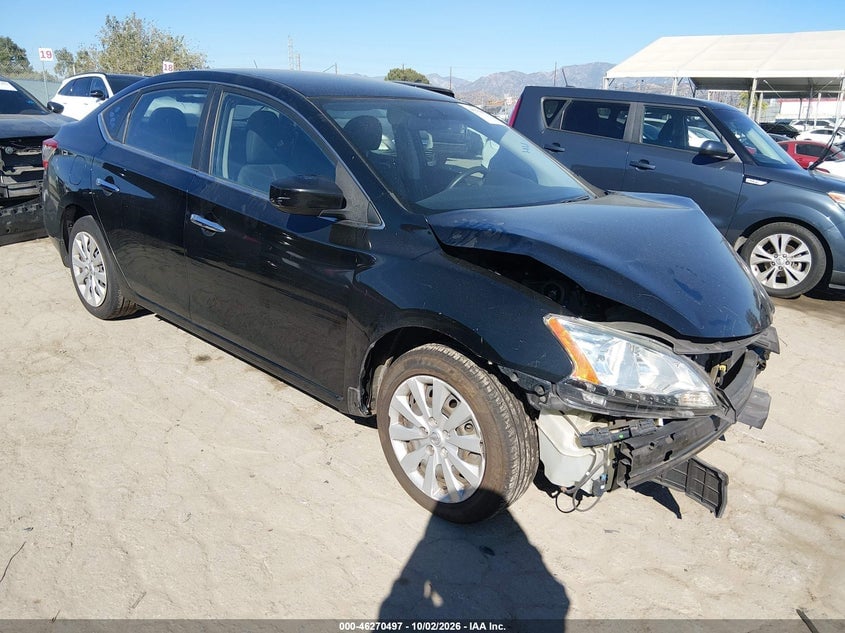 2013 NISSAN SENTRA S | 3N1AB7AP5DL643149 | UPCARS