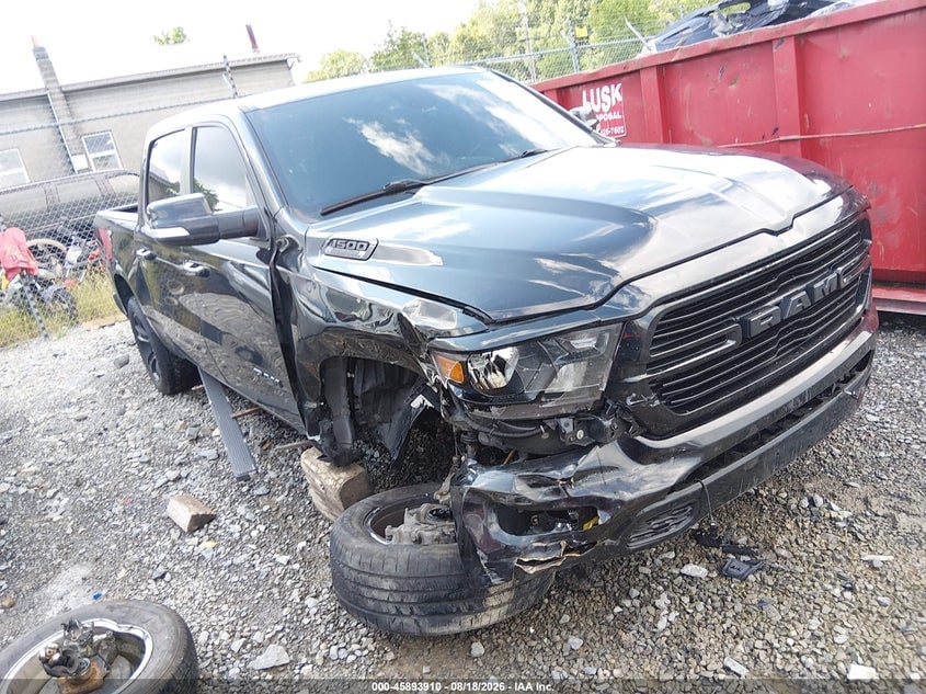 2019 RAM 1500 BIG HORN/LONE STAR  4X4 5'7 BOX | 1C6SRFFTXKN691926 | UPCARS