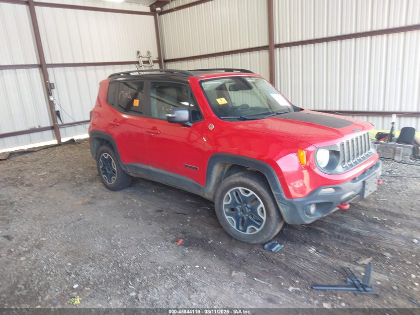 2016 JEEP RENEGADE TRAILHAWK | ZACCJBCT1GPE34654 | UPCARS