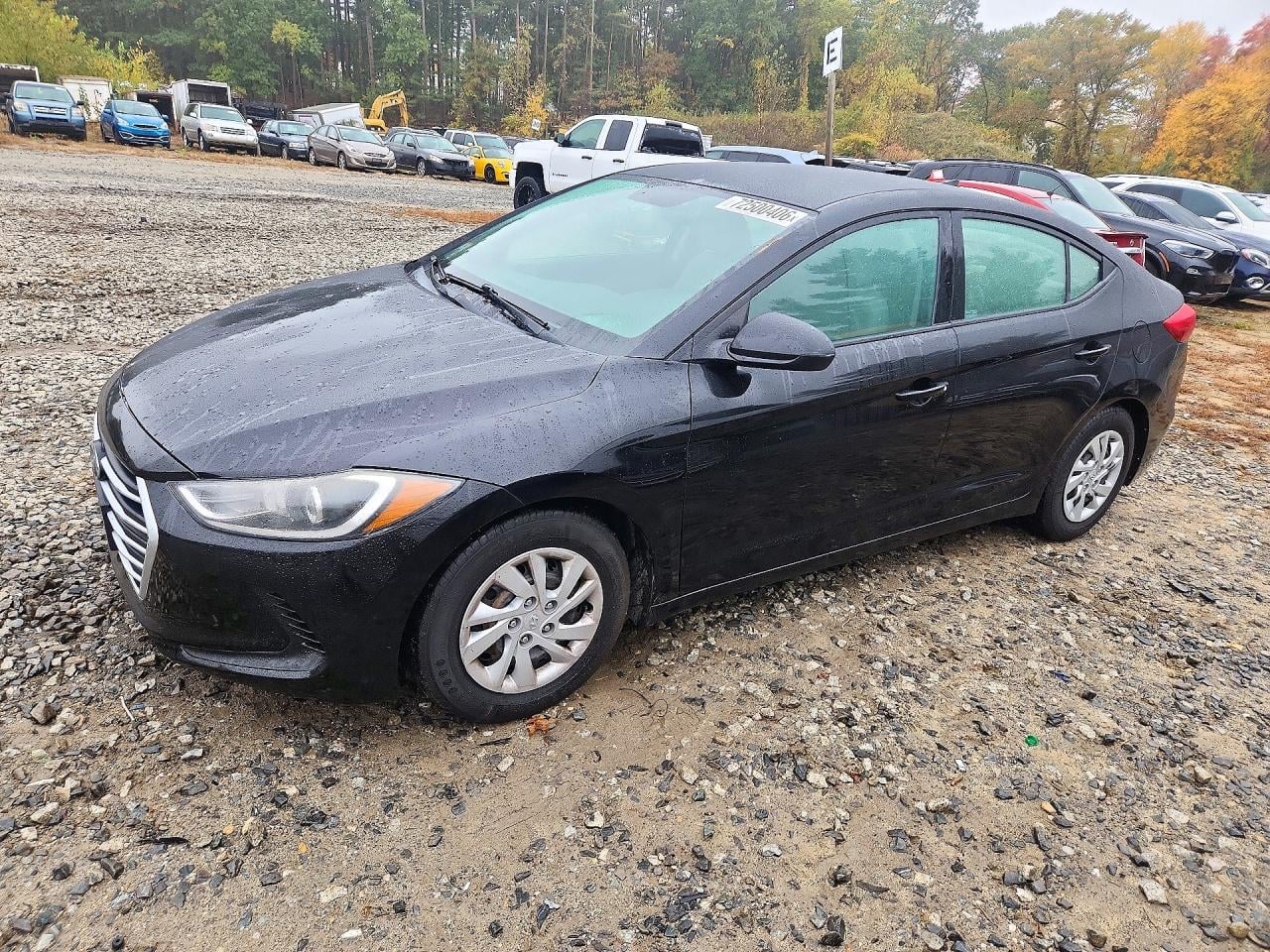 2017 HYUNDAI ELANTRA SE | 5NPD74LF4HH079921 | UPCARS