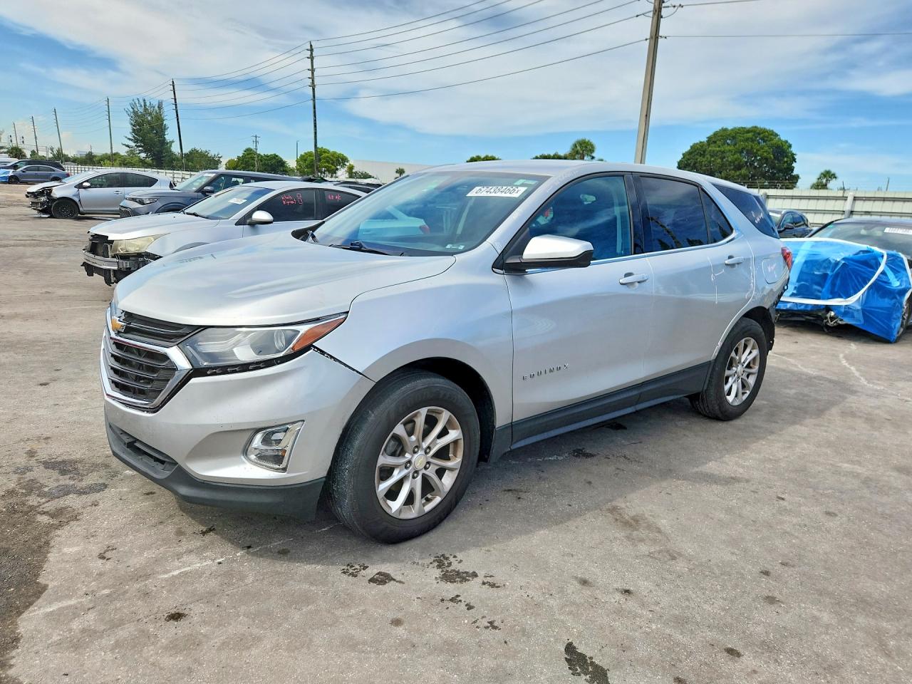 2019 CHEVROLET EQUINOX LT | 3GNAXKEV9KS613981 | UPCARS