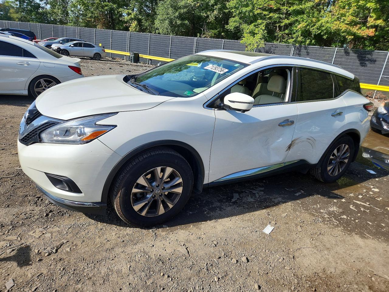 2017 NISSAN MURANO SL | 5N1AZ2MH1HN185062 | UPCARS