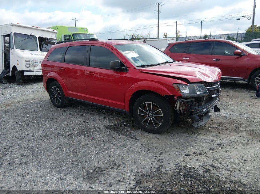 2018 DODGE JOURNEY SE | 3C4PDCAB6JT363654 | UPCARS